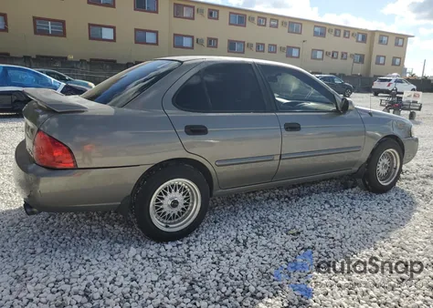 2004 Nissan Sentra 2.5S z USA, uszkodzony, nr VIN 3N1AB51A14L740333